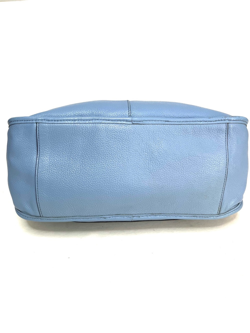 Oryany Sarah Sky Blue Pebbled Leather Satchel - Picture 5 of 11